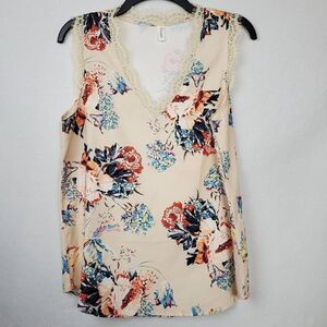 Hount Medium Cream Floral Blouse